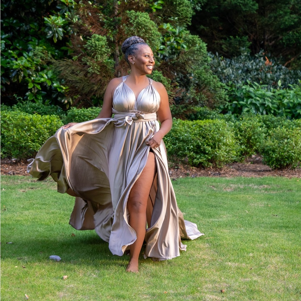 Stone color Joyfolie June Impact Dress